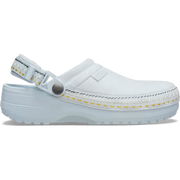 Crocs Style Adult Crafted Vegan Suede Clogs with Stitch Accent