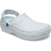 Crocs Style Adult Crafted Vegan Suede Clogs with Stitch Accent