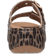 Crocs Women's Saturday Metallic Buckle Platform Sandals